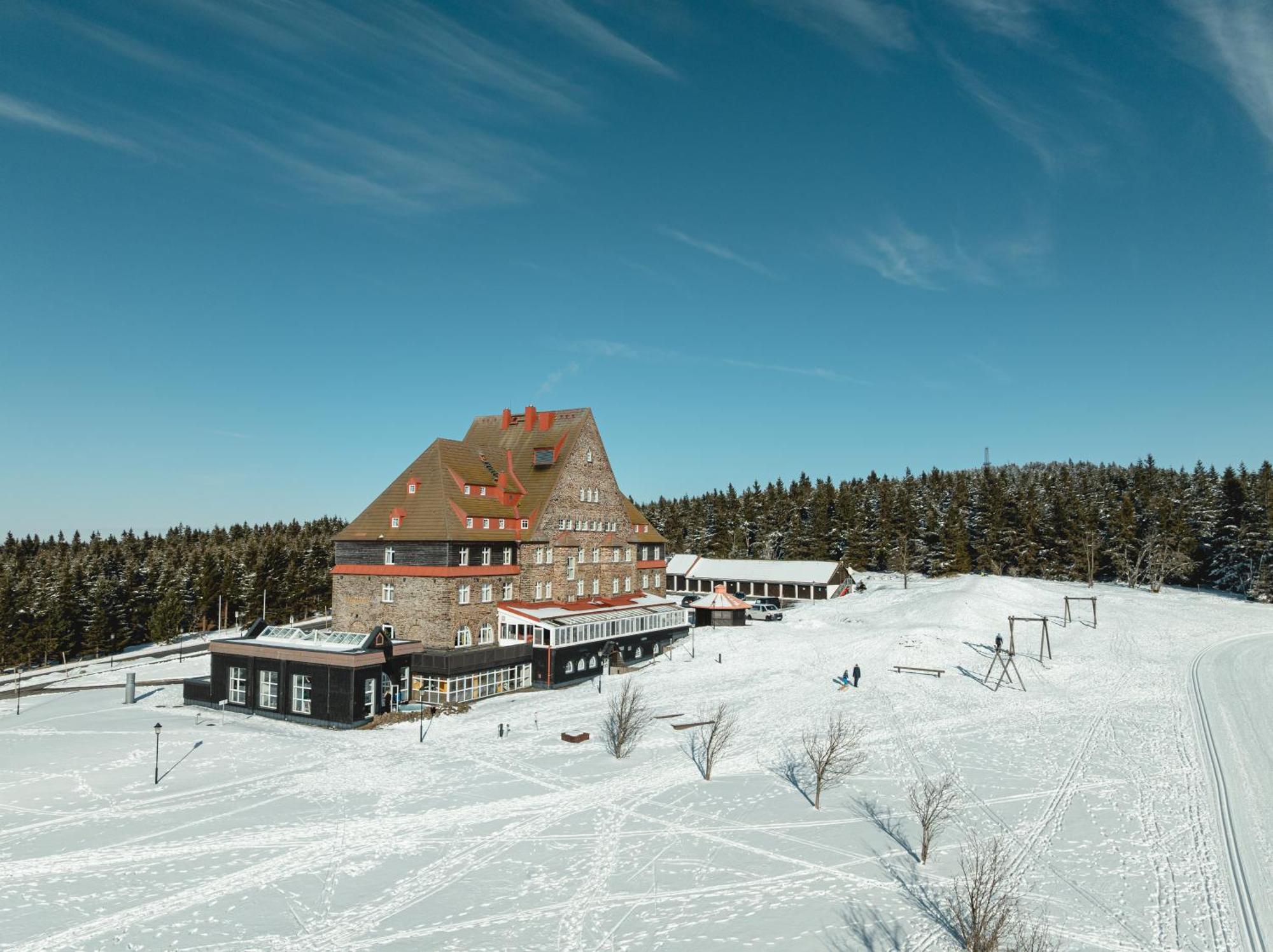 Naturhotel Sachsenbaude 오베르비젠탈 외부 사진