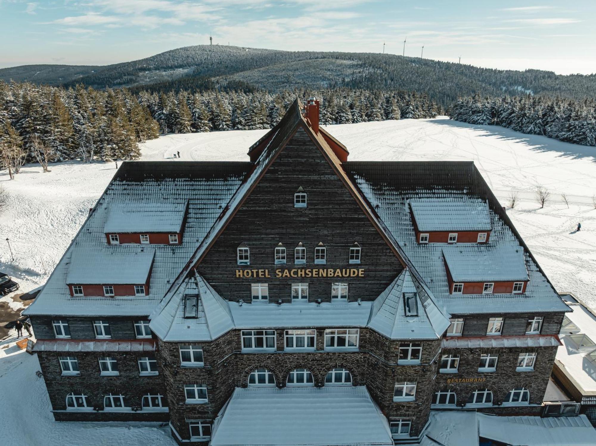 Naturhotel Sachsenbaude 오베르비젠탈 외부 사진