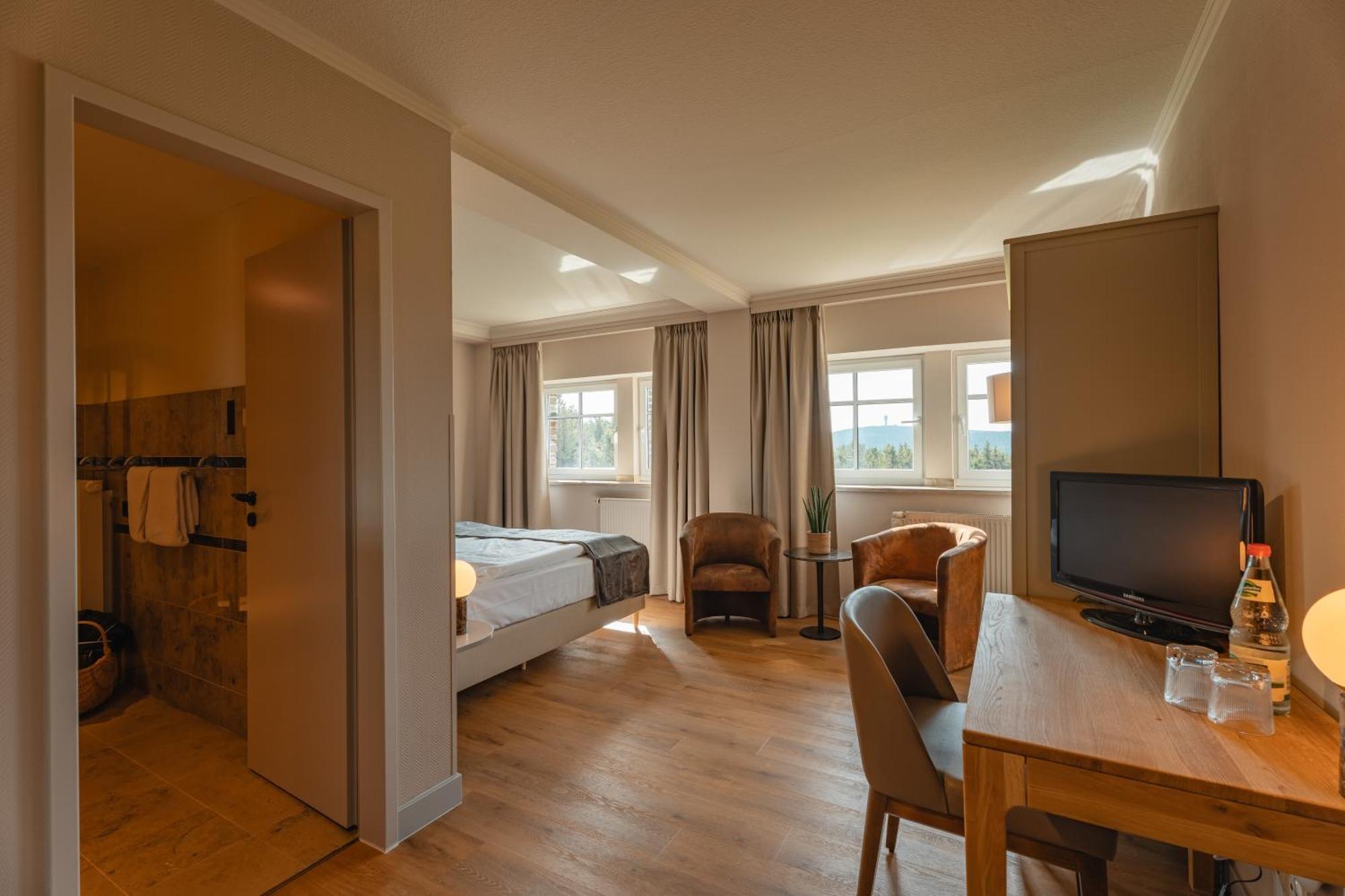 Naturhotel Sachsenbaude 오베르비젠탈 외부 사진
