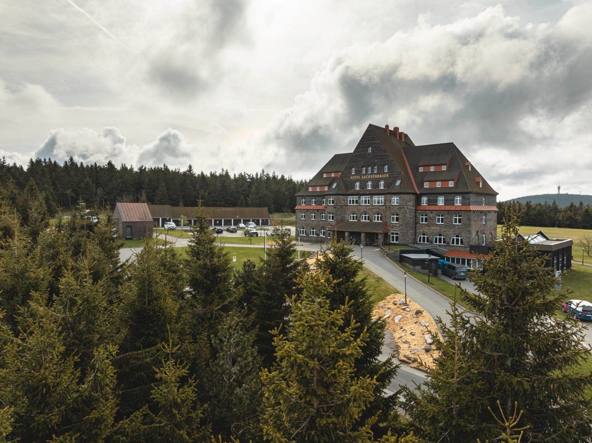 Naturhotel Sachsenbaude 오베르비젠탈 외부 사진